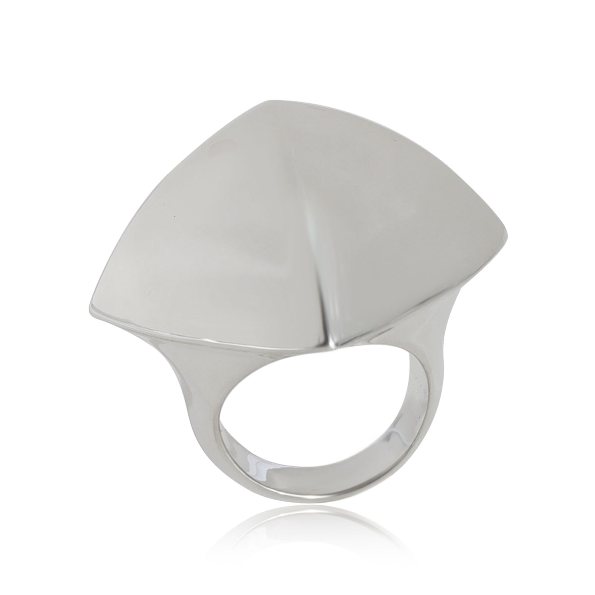 Hermès Collier De Chien Rock Fashion Ring in  Sterling Silver