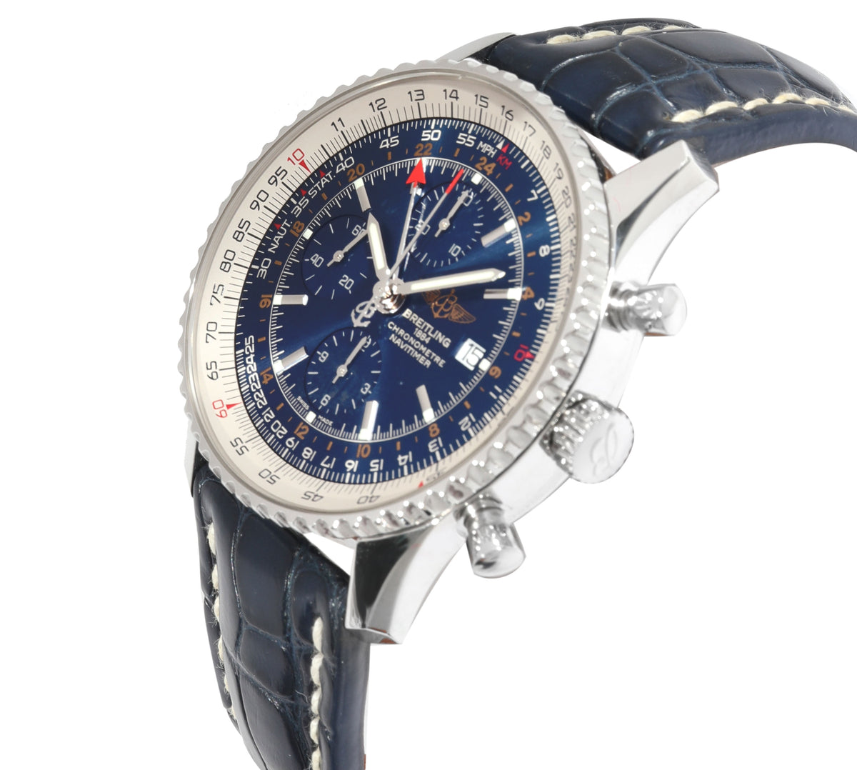 Breitling A2432212/C651 Navitimer World - Orologio cronografo blu Breitling A2432212/C651 Navitimer World - Orologio cronografo blu