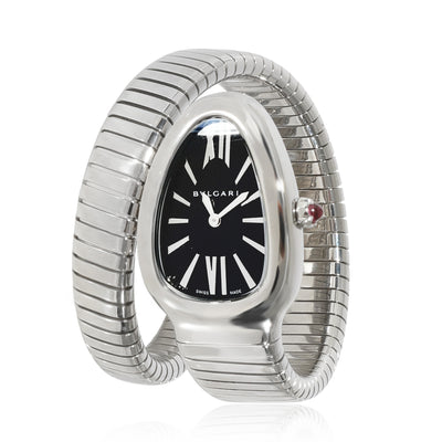 BVLGARI Tubogas Serpenti 102824 SP 35 S Womens Watch in  Stainless Steel