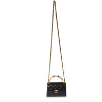 Chanel 23A Black Lambskin Clutch With Chain