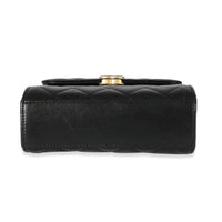 Chanel 23A Black Lambskin Clutch With Chain