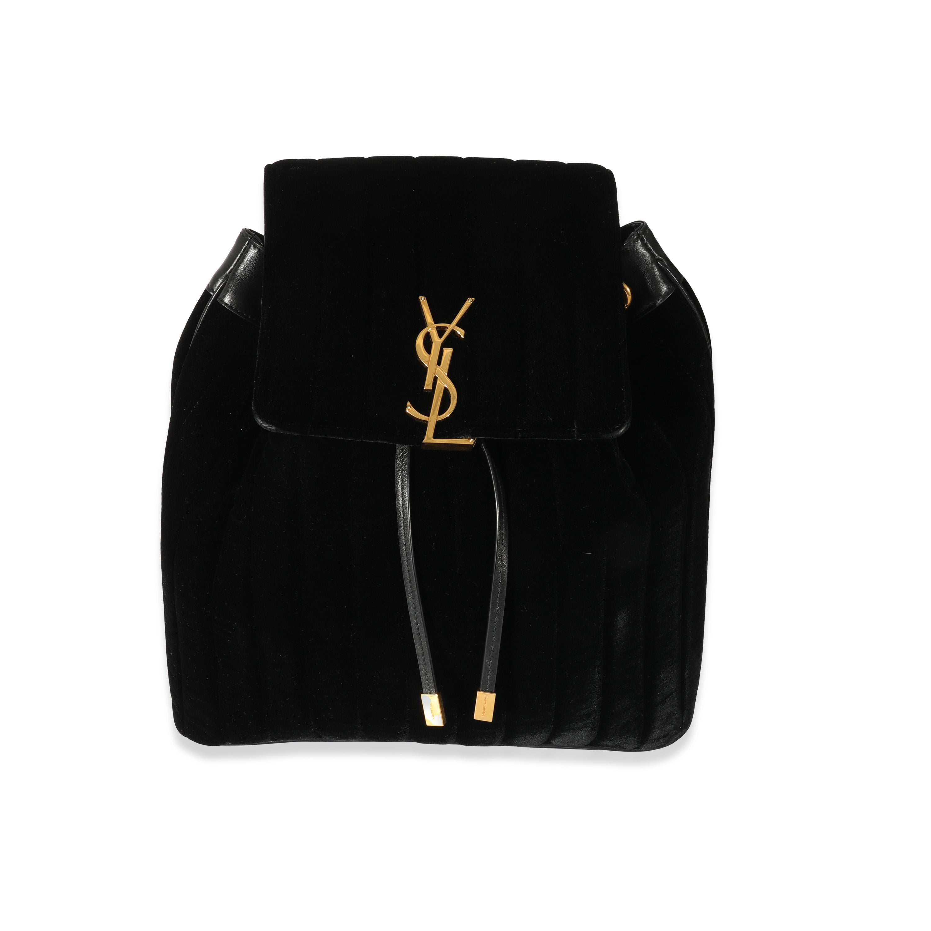 Ysl store backpack velvet