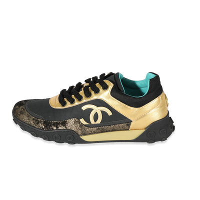 Chanel Wmns Low Top Sneaker Gold