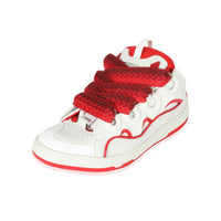 Lanvin Curb Sneaker White Red