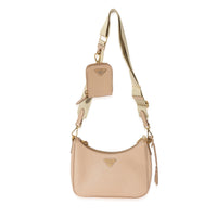 Prada Cameo Beige Saffiano Re-Edition 2005