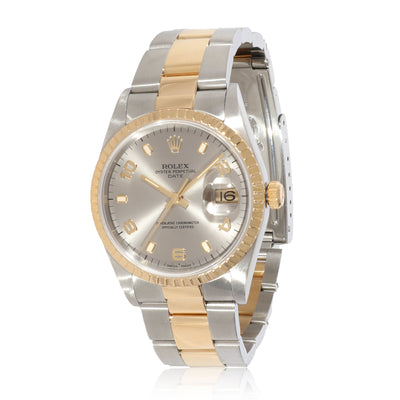 Rolex Date 15223 Unisex Watch in 18kt Stainless Steel/Yellow Gold