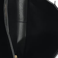 Celine Black Shiny Calfskin Classique Triomphe