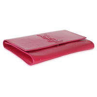 Yves Saint Laurent Pink Patent Leather Belle de Jour Clutch