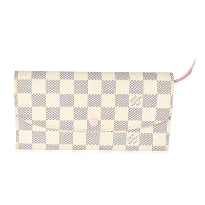 Louis Vuitton Canvas Damier Azur Sarah Wallet