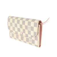 Louis Vuitton Canvas Damier Azur Sarah Wallet