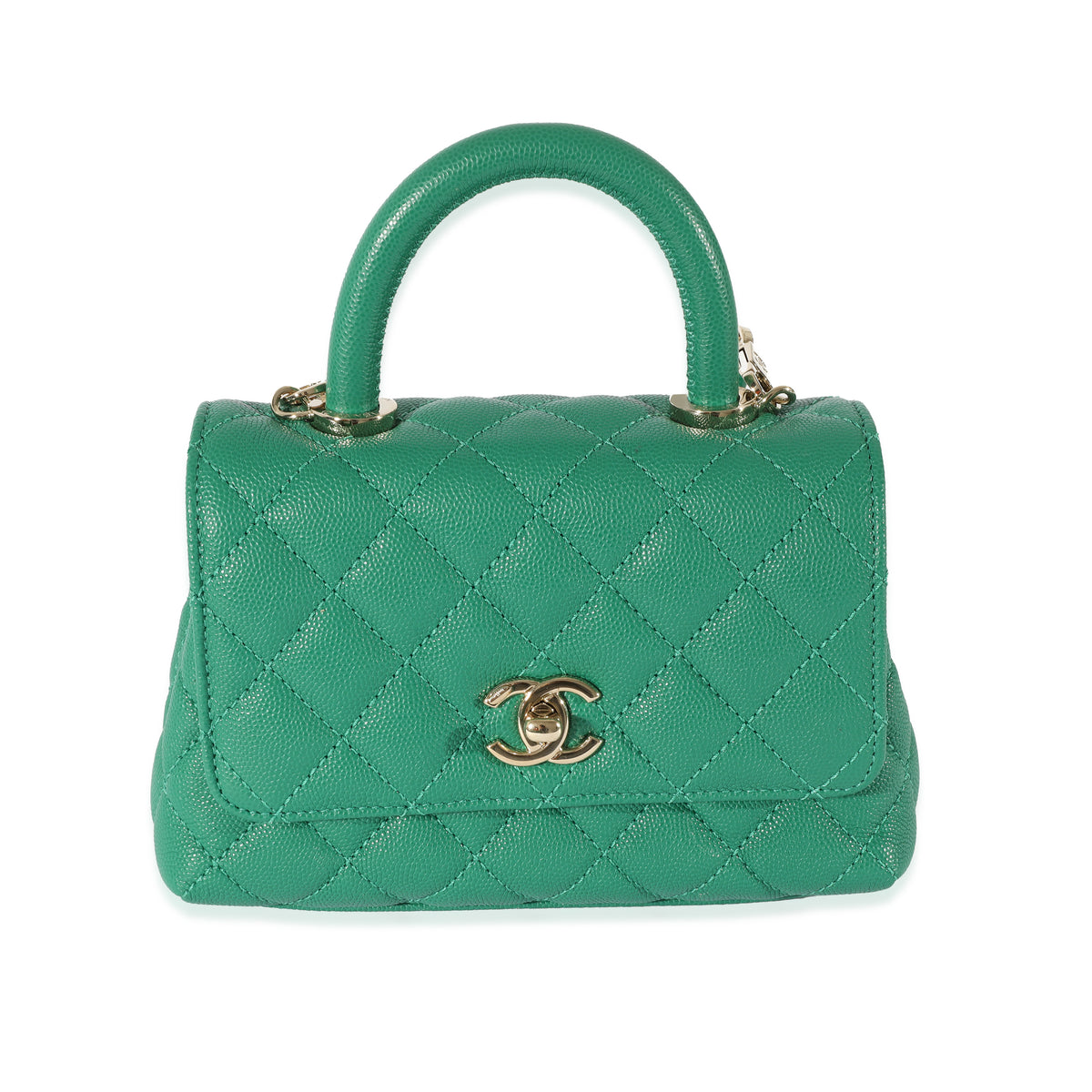 green mini chanel bag