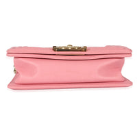 Chanel Pink Caviar Small Boy Bag