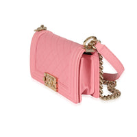 Chanel Pink Caviar Small Boy Bag