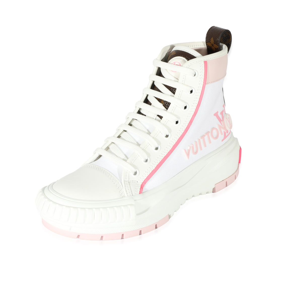 Louis Vuitton LV Squad Sneaker Boot, Pink, 34.5