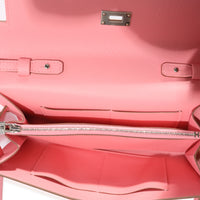 Hermes Rose Confetti Epsom Classique Kelly To Go