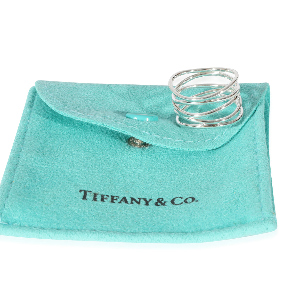 Tiffany & Co. Elsa Peretti Wave Five Row Ring in Sterling Silver