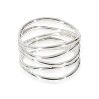 Tiffany & Co. Elsa Peretti Wave Five Row Ring in Sterling Silver