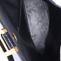 Balenciaga Black Smooth Leather Hourglass XS Belt Bag