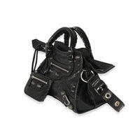 Balenciaga Black Leather Neo Classic XS