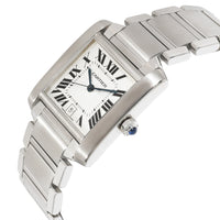 Cartier Tank Francaise W51002Q3 Unisex Watch in  Stainless Steel