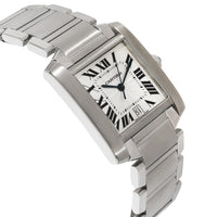 Cartier Tank Francaise W51002Q3 Unisex Watch in  Stainless Steel