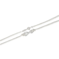 Tiffany & Co. Tiffany Infinity Pendant on a double Chain in Sterling Silver