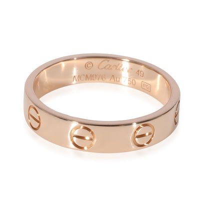 Cartier Love Wedding Band in 18k Rose Gold