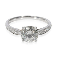 Tiffany & Co. Harmony Diamond Engagement Ring in Platinum I VVS2 1.38 CTW