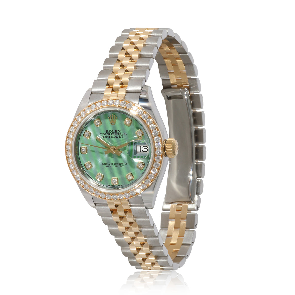 Rolex Datejust 279383RBR Womens Watch in 18kt Stainless Steel/Yellow Gold