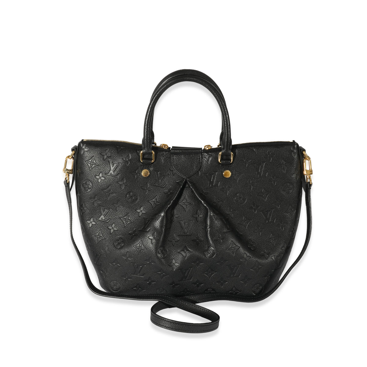 Louis Vuitton Black Empreinte Mazarine Tote