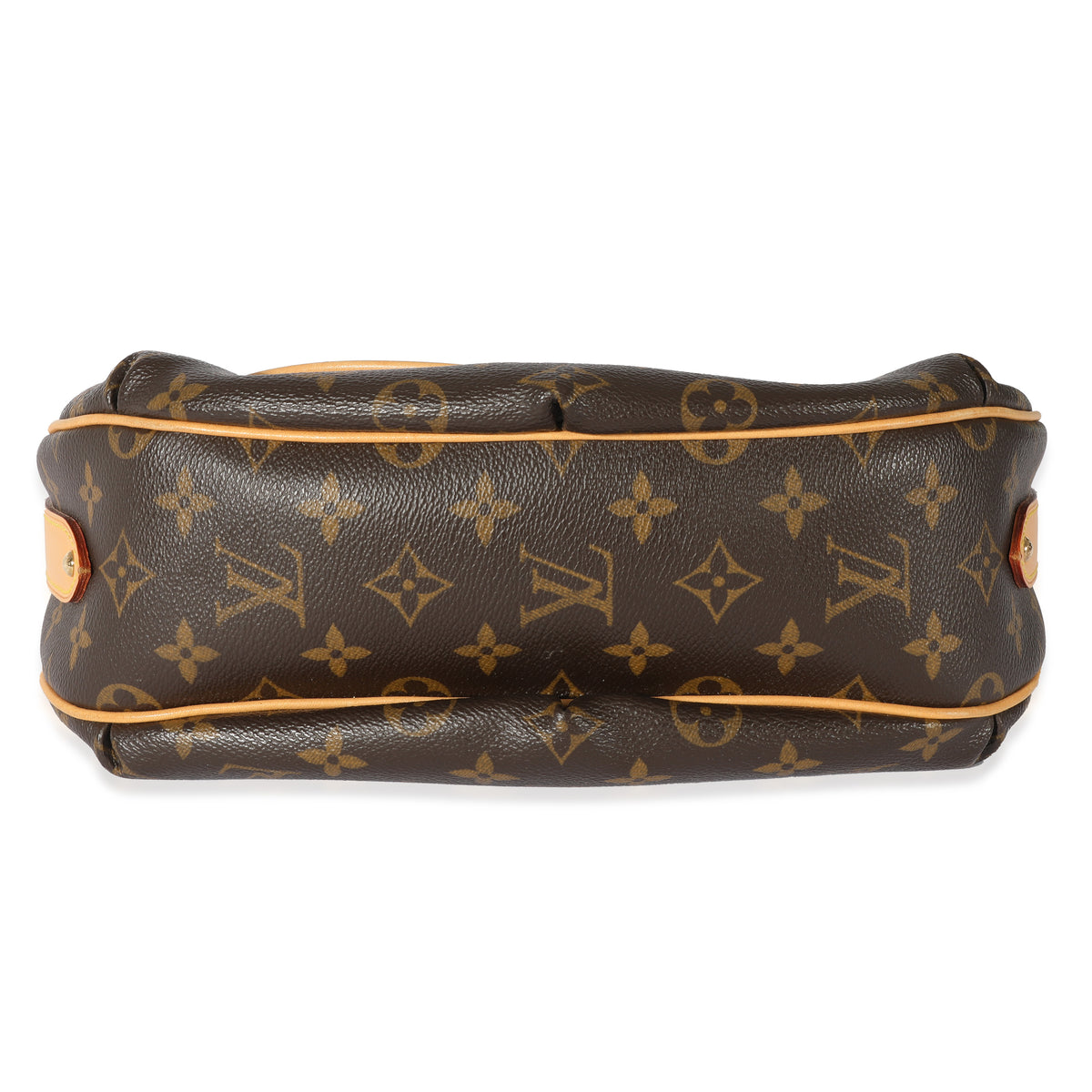 Pre-owned Louis Vuitton Tulum Cloth Handbag In Brown