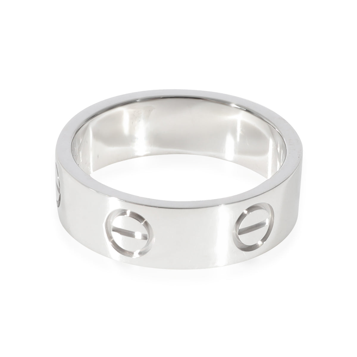 Cartier Love Ring in 18k White Gold