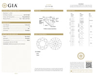 GIA Certified 1.66 Ct Round cut D VS1 Loose Diamond