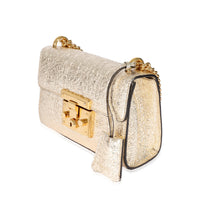 Gucci Gold Padlock Chain Bag