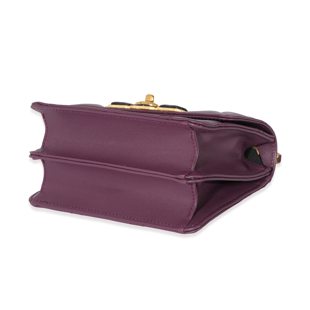 Chanel 22A Purple Matelasse Calfskin Resin Flap Bag myGemma FR