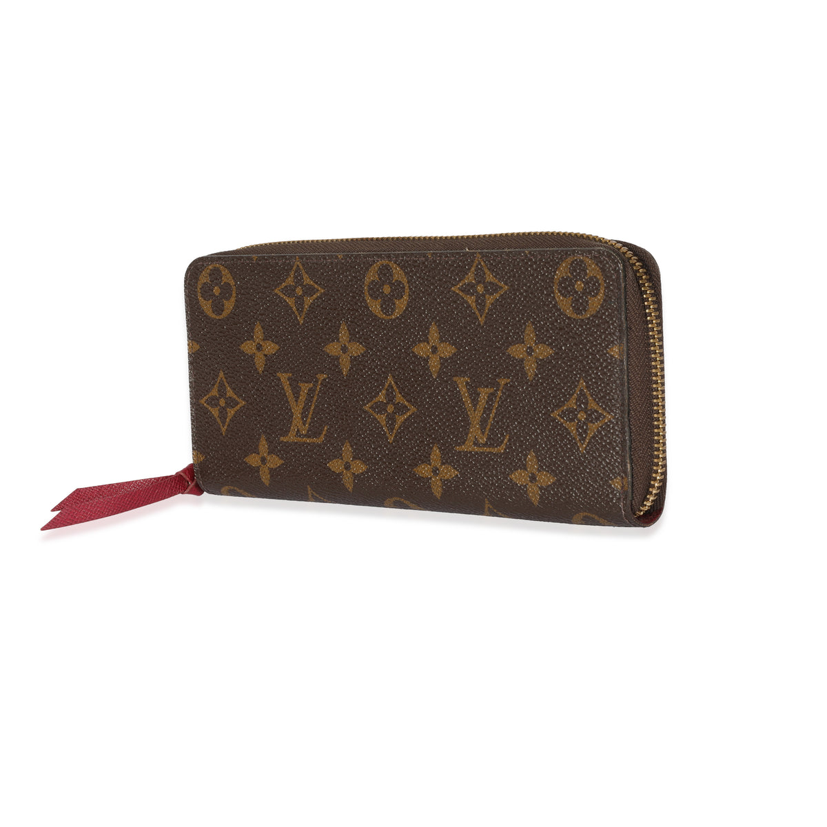 Louis Vuitton monogram Clemence wallet full set