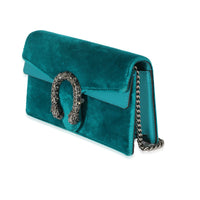 Gucci Blue Velvet Super Mini Dionysus