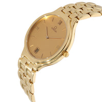 Omega DeVille Symbol 396.1016 Unisex Watch in 18kt Yellow Gold