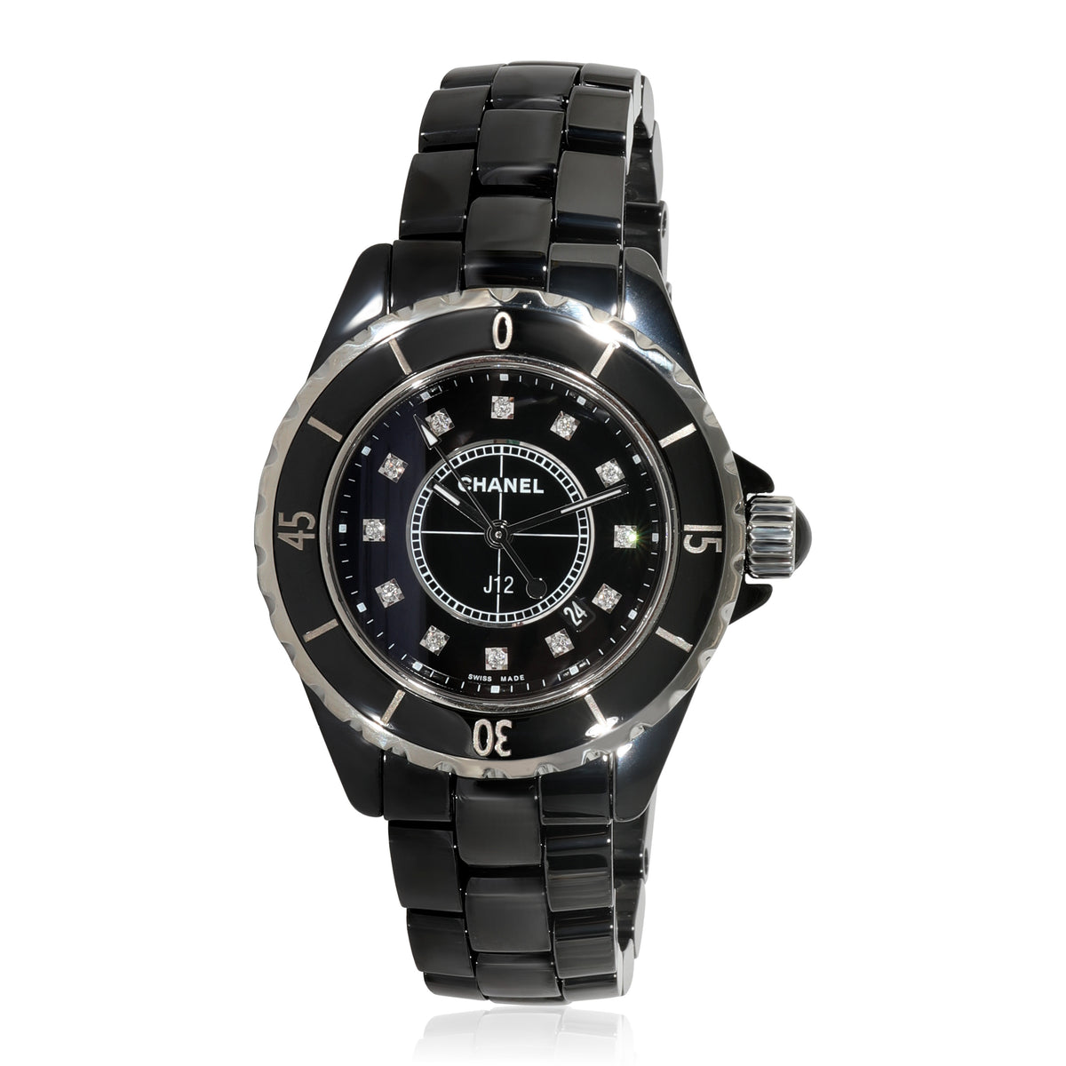 Chanel J12 H1625 Womens Watch in  Ceramic