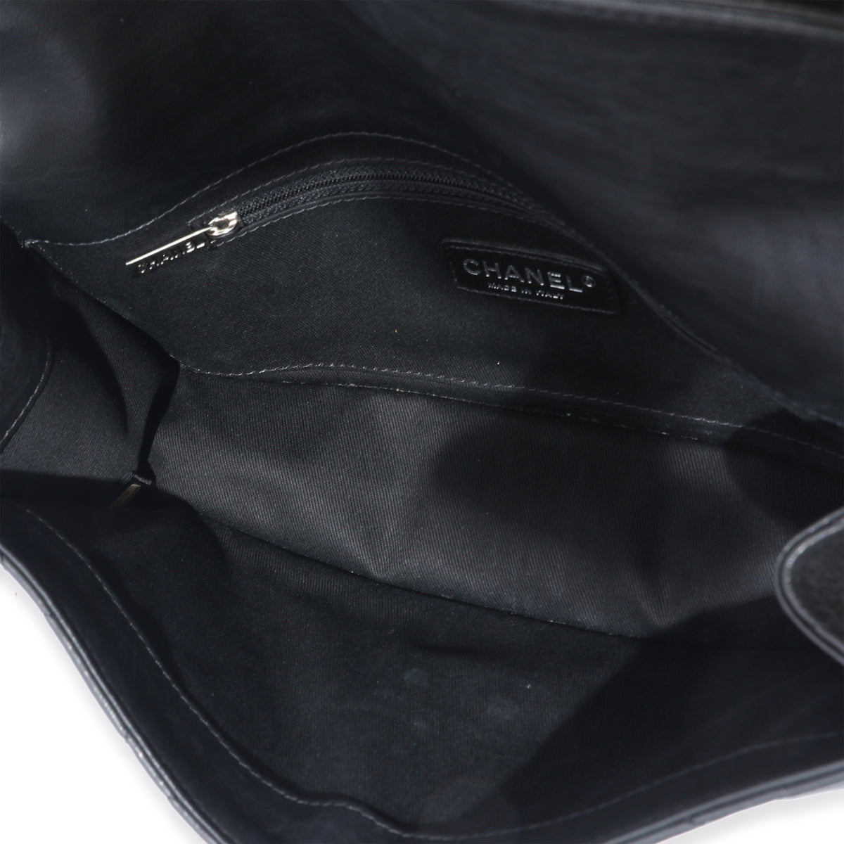 Chanel Black Leather Paris Byzance Reissue Takeaway Flap Bag, myGemma