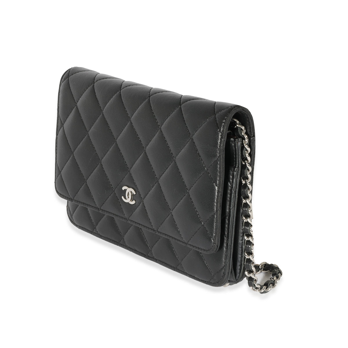 Chanel Black Quilted Lambskin Wallet On Chain, myGemma