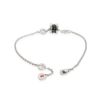 Bvlgari Save The Children Ceramic Bracelet in Sterling Silver