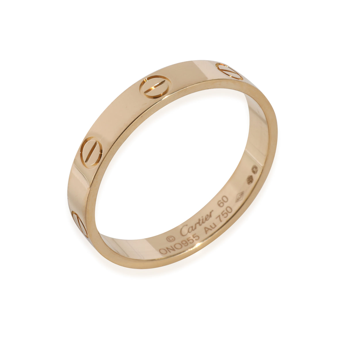 Cartier LOVE Wedding Band in 18KT Yellow Gold