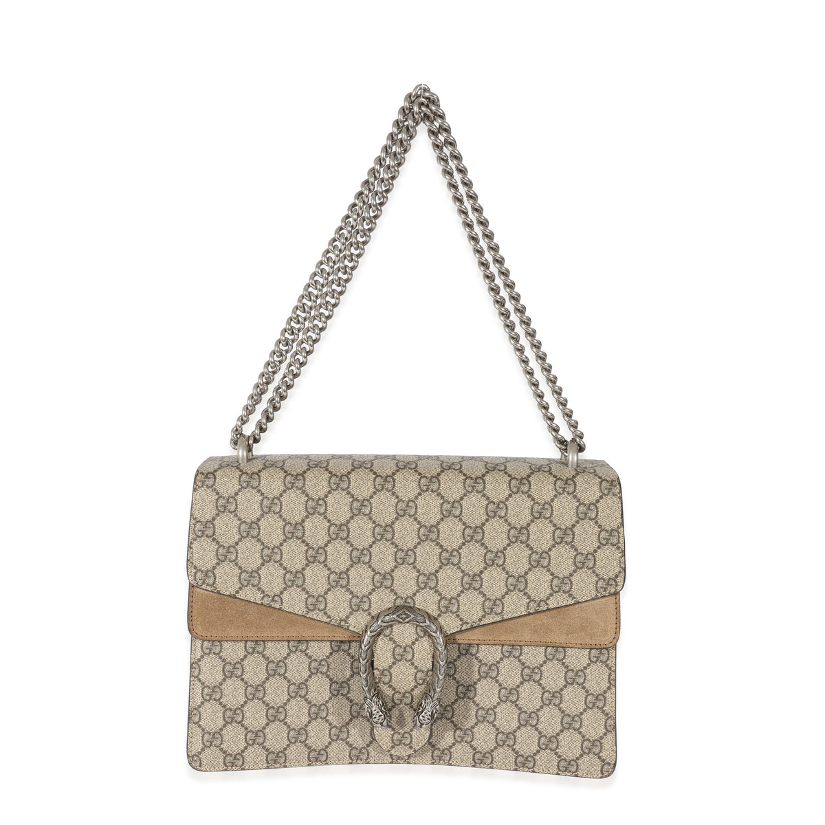 Gucci Beige GG Supreme Medium Dionysus