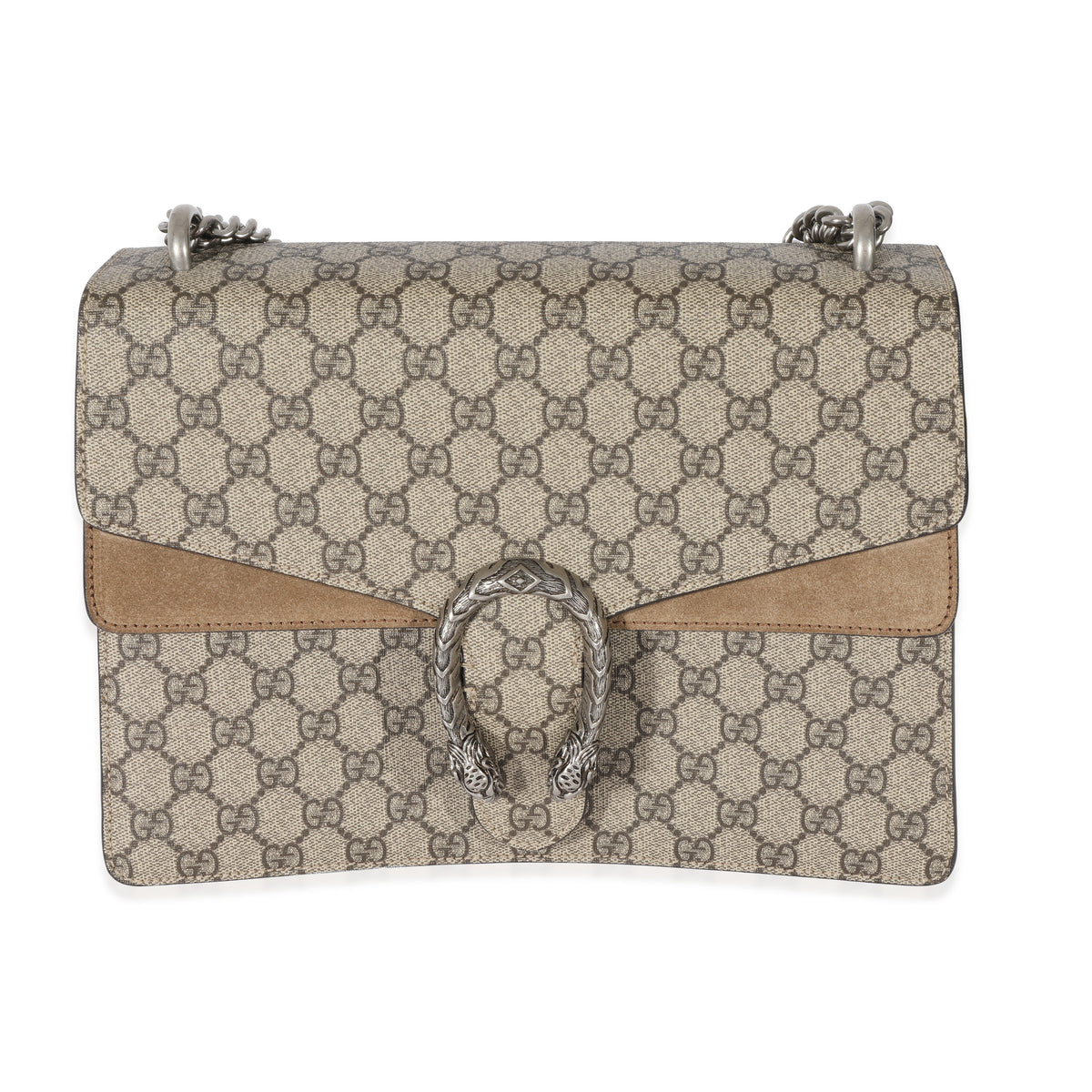 Gucci Beige GG Supreme Medium Dionysus