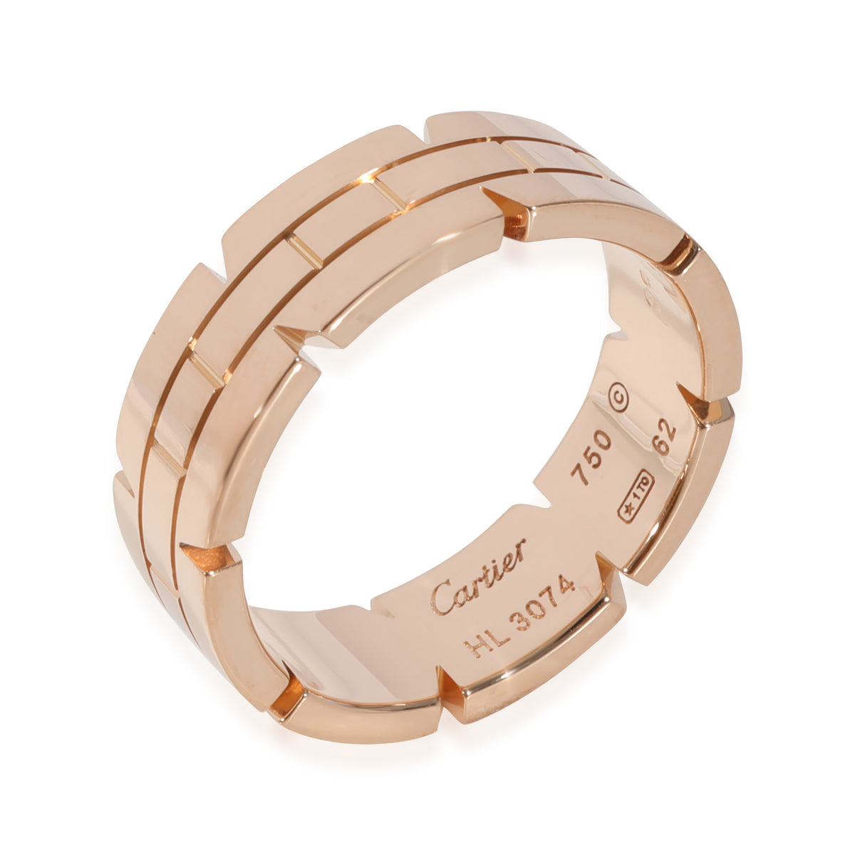 Cartier Tank Francaise Ring in 18k Rose Gold