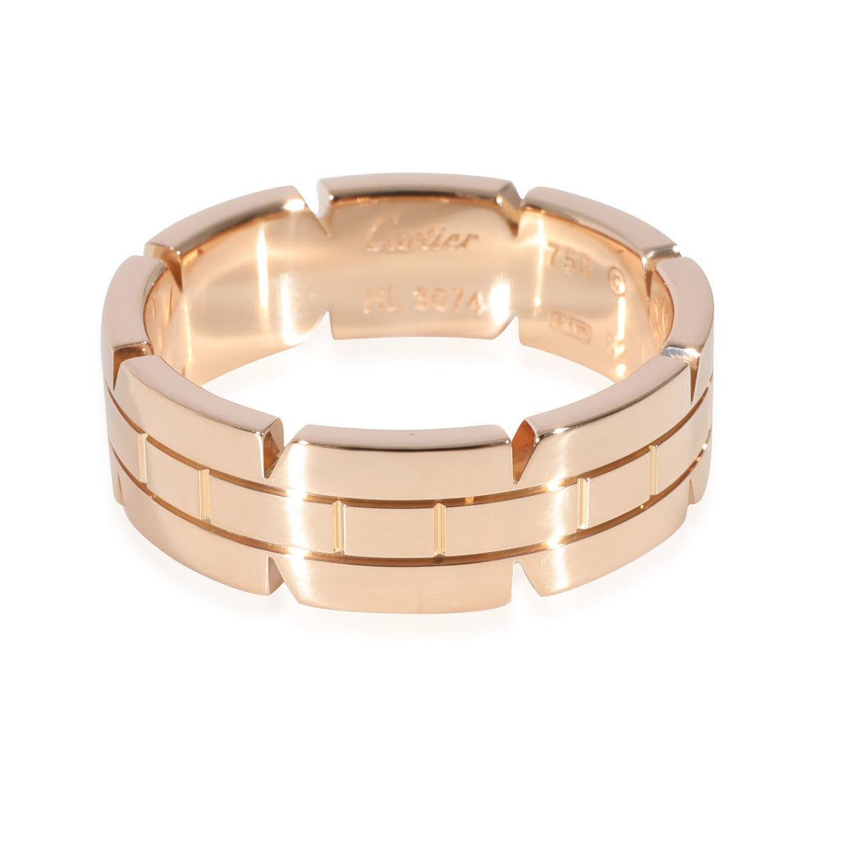 Cartier Tank Francaise Ring in 18k Rose Gold