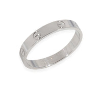 Cartier Love Wedding Band in 18k White Gold