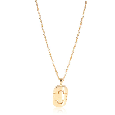 BVLGARI Parentesi Pendant on a Chain in 18k Yellow Gold