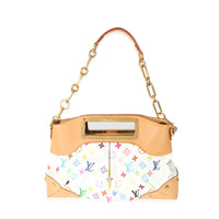 Louis Vuitton Canvas White Multicolor Monogram Judy